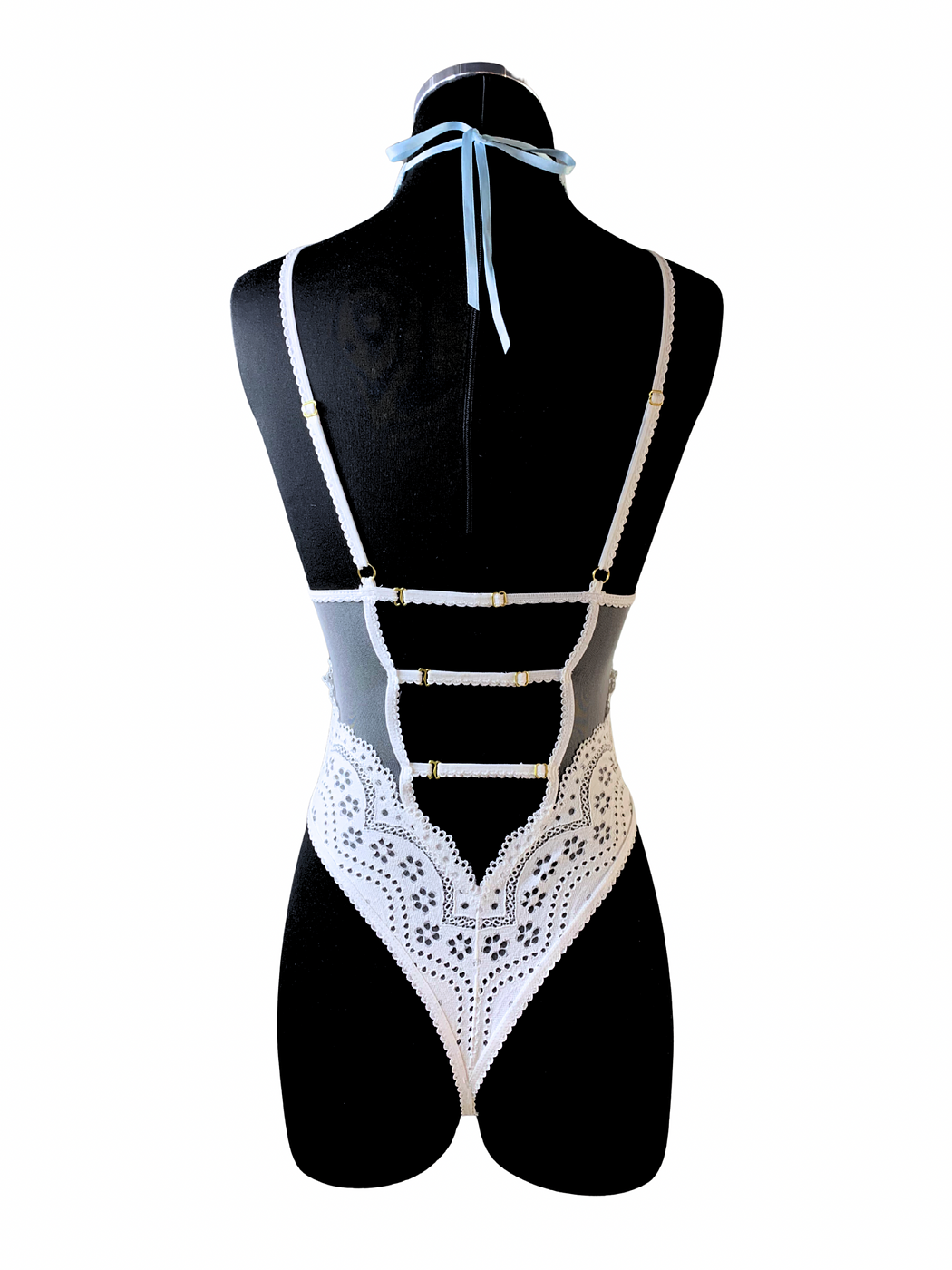 Bridal Intentions Choker Bodysuit - Image 2