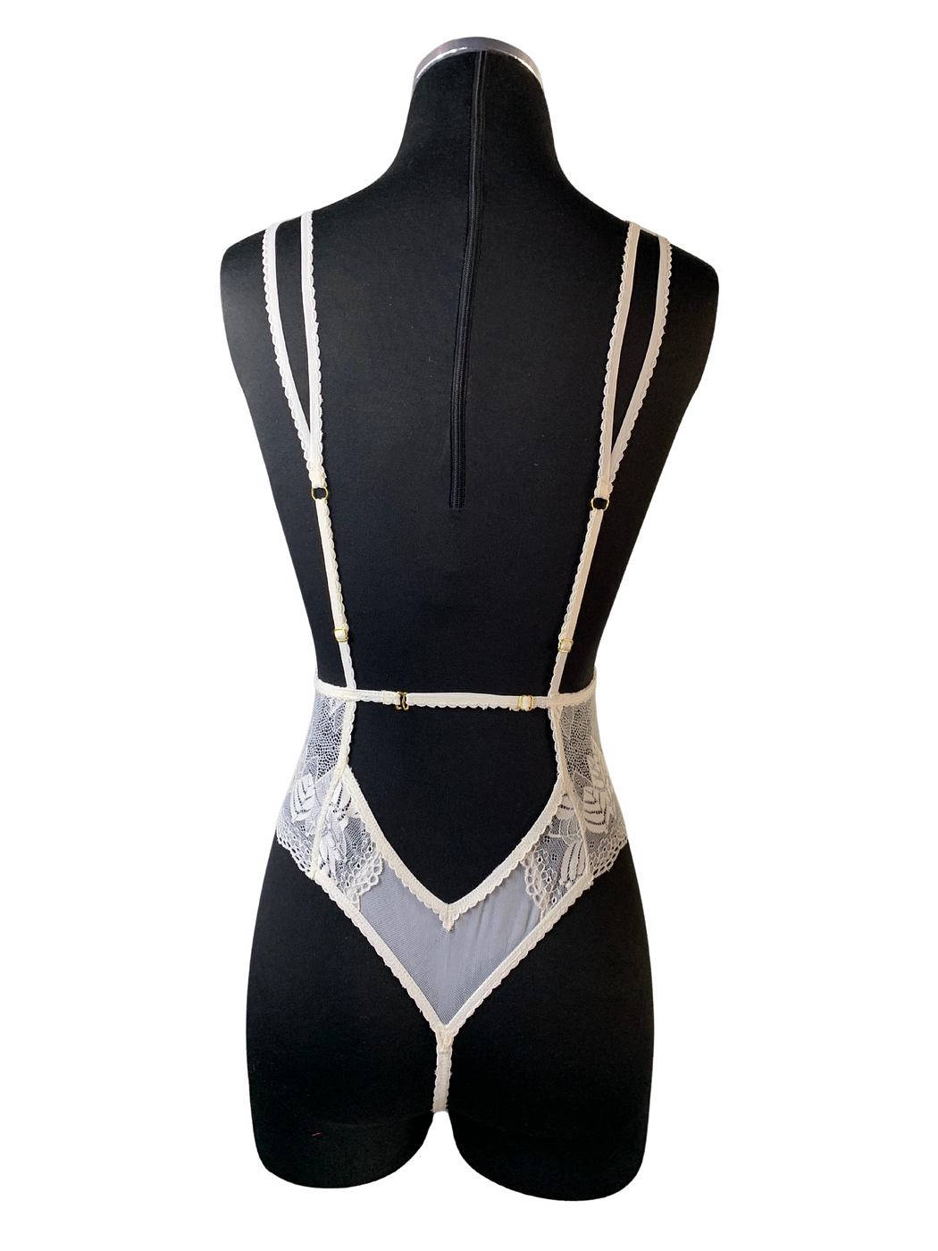 White Bunny Bodysuit - Image 2