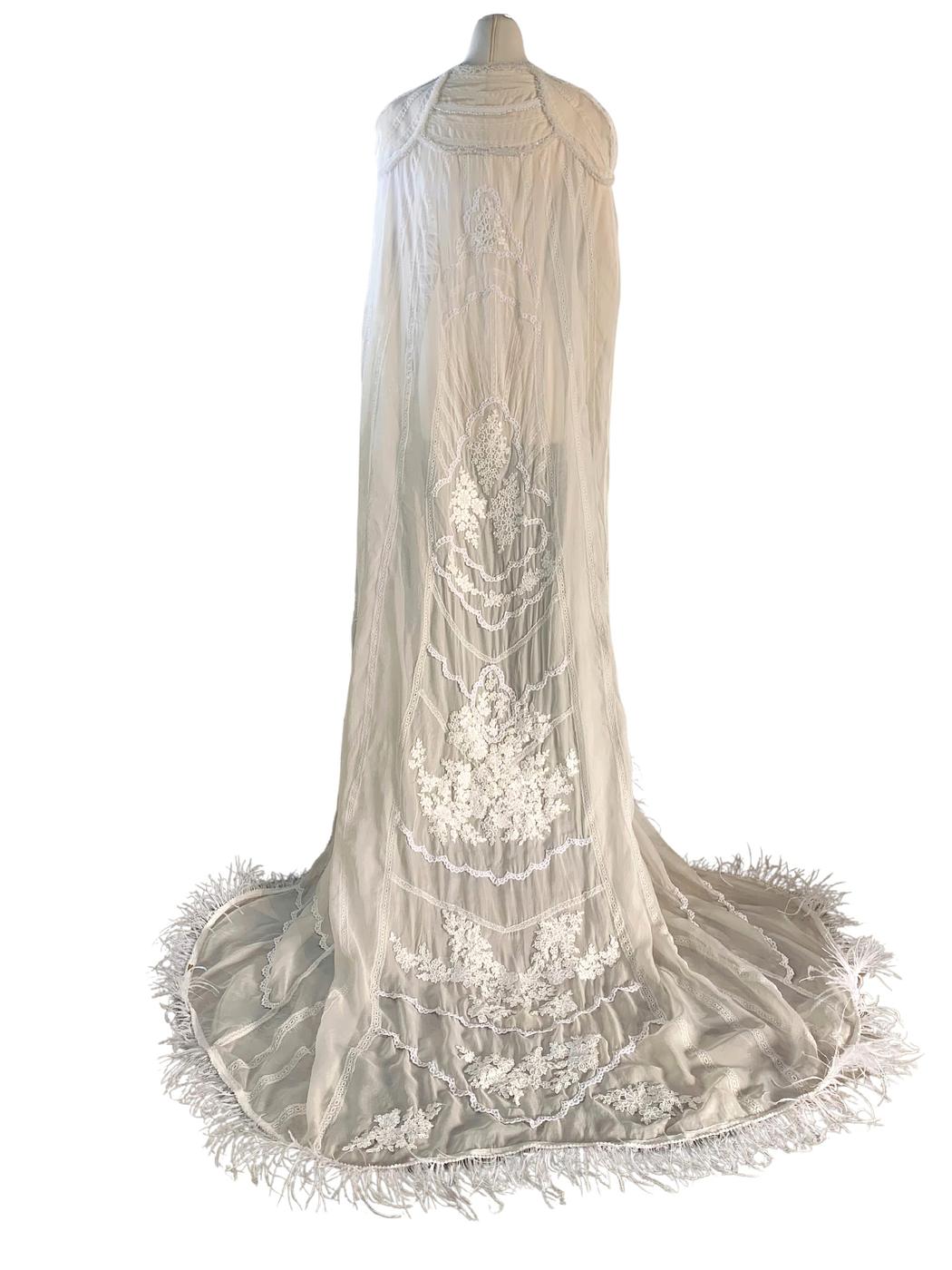 100% Handmade Bridal Majestic Cape