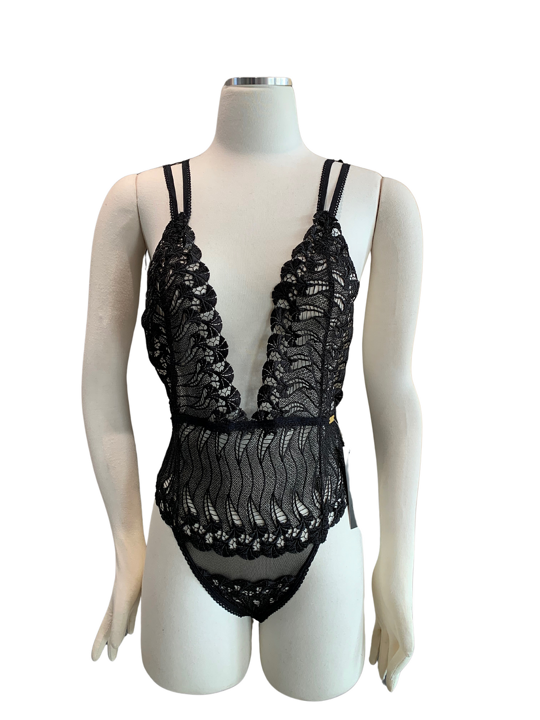 Black Enchanted Lace Signature Bodysuit