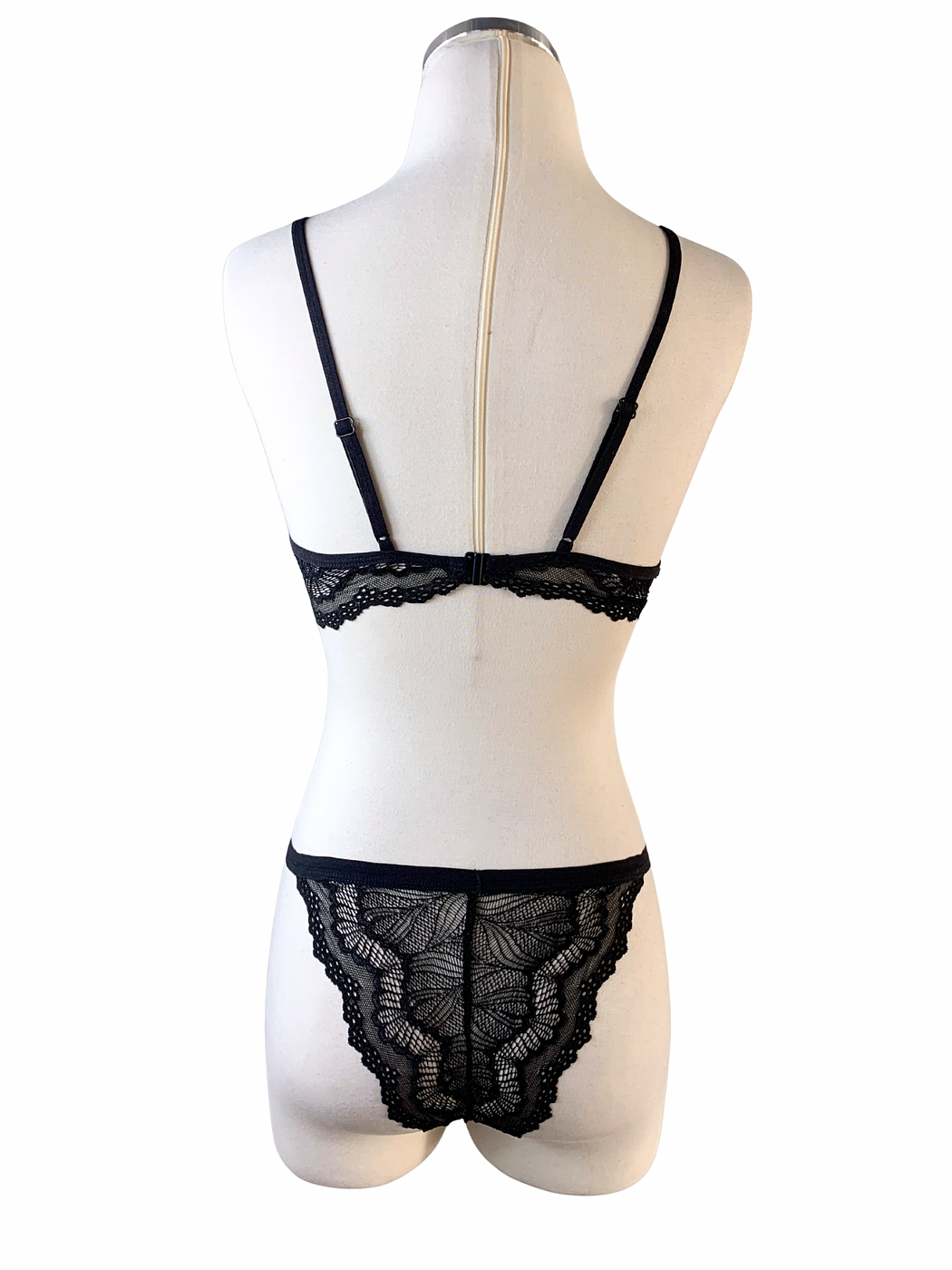 Naked Intention Black Panty Set - Image 2