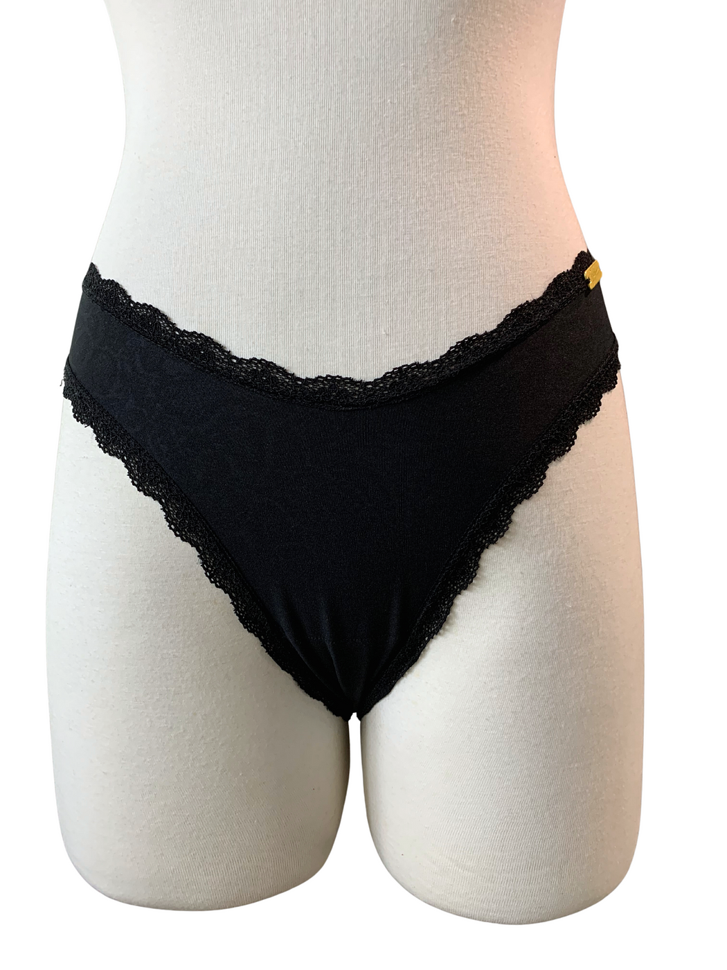 Black Cheetah Cheeky Panty - Image 2