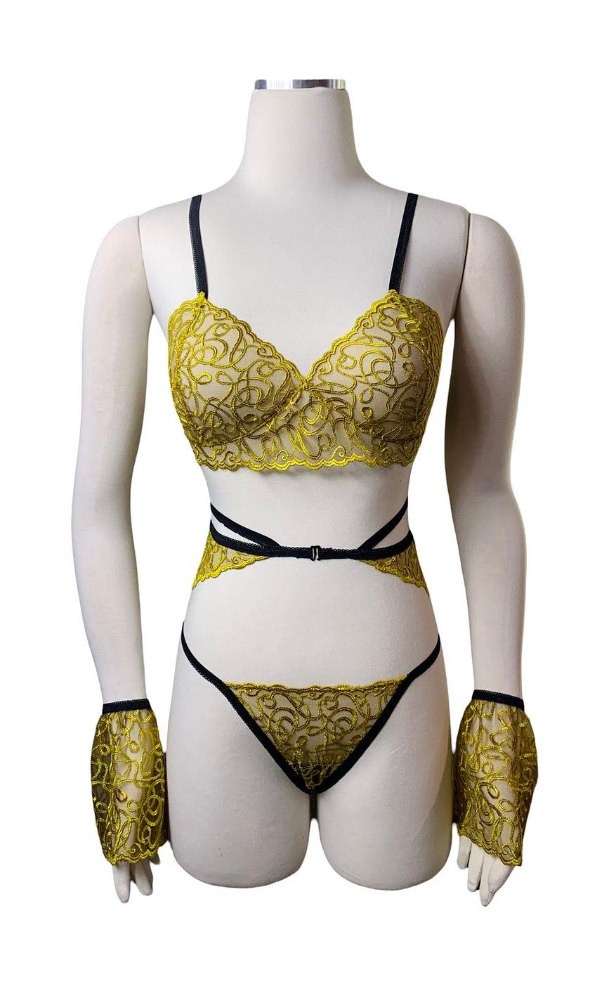 Grinch's Flair Garter Set