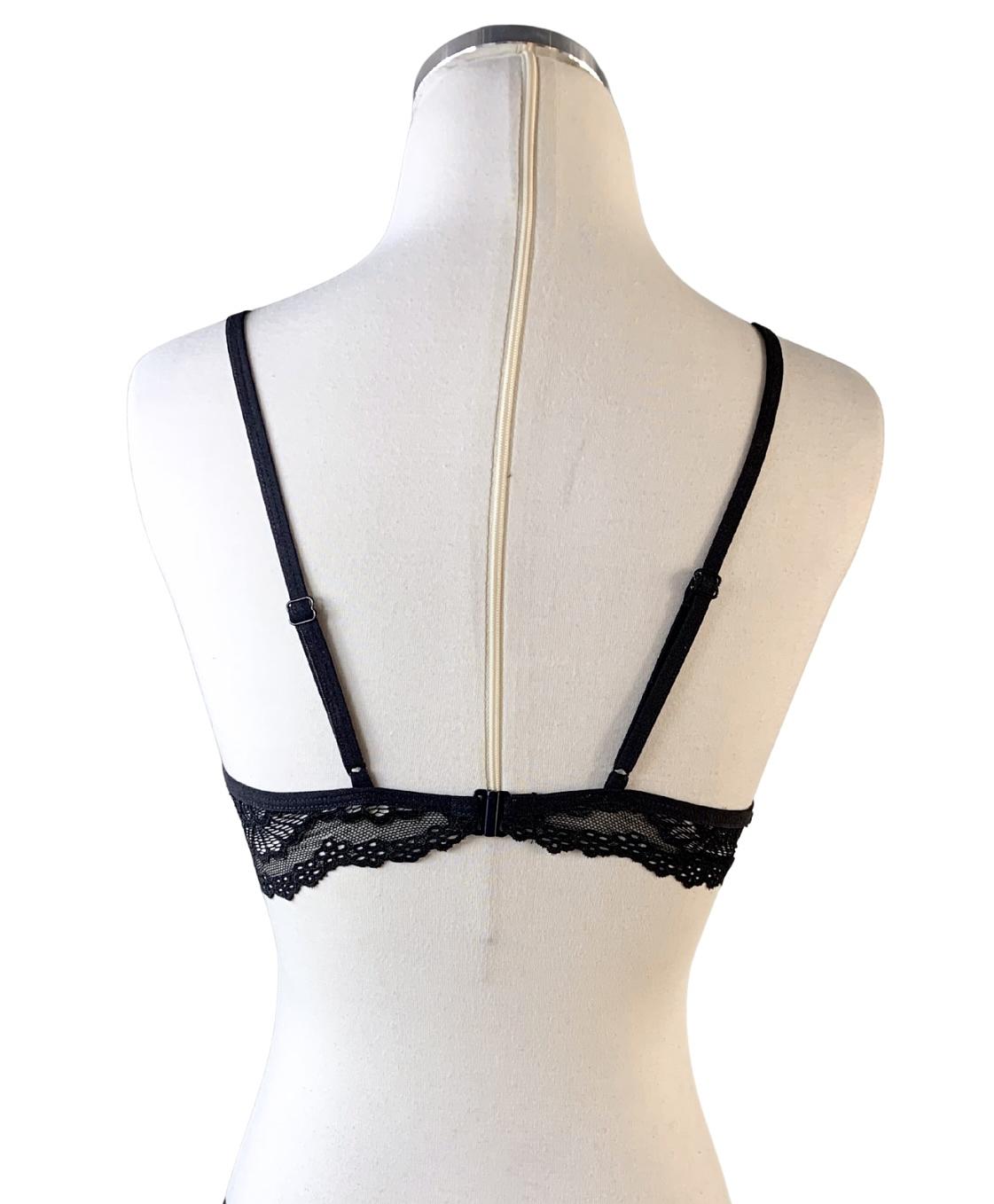 Naked Intention Black Bralette - Image 2