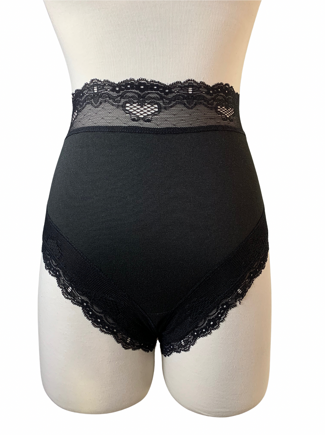 Daily Use High Waisted Black Pantie - Image 2