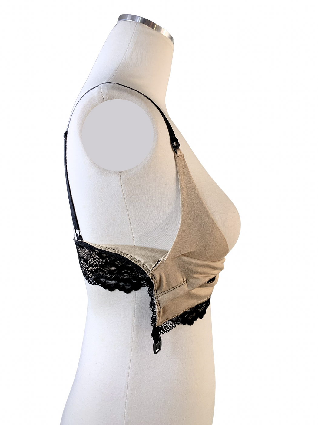 Fancy x Ally Black Lace Breastfeeding Bra - Image 7
