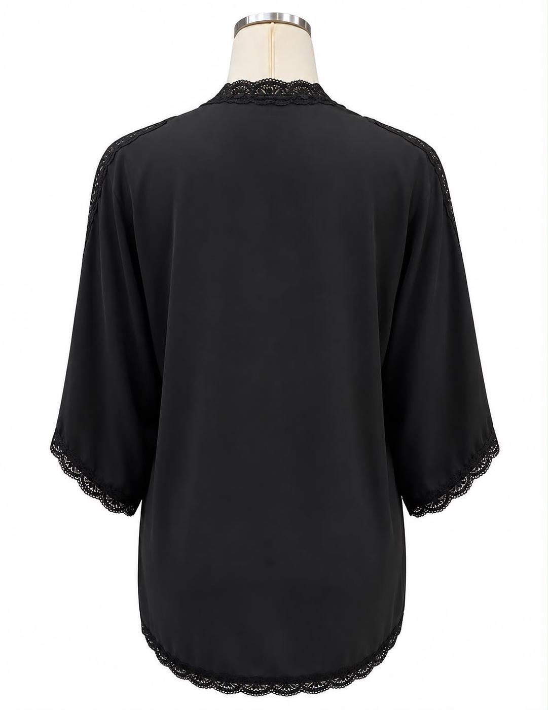 Shadow Chiffon Mini Cover-Up - Image 3