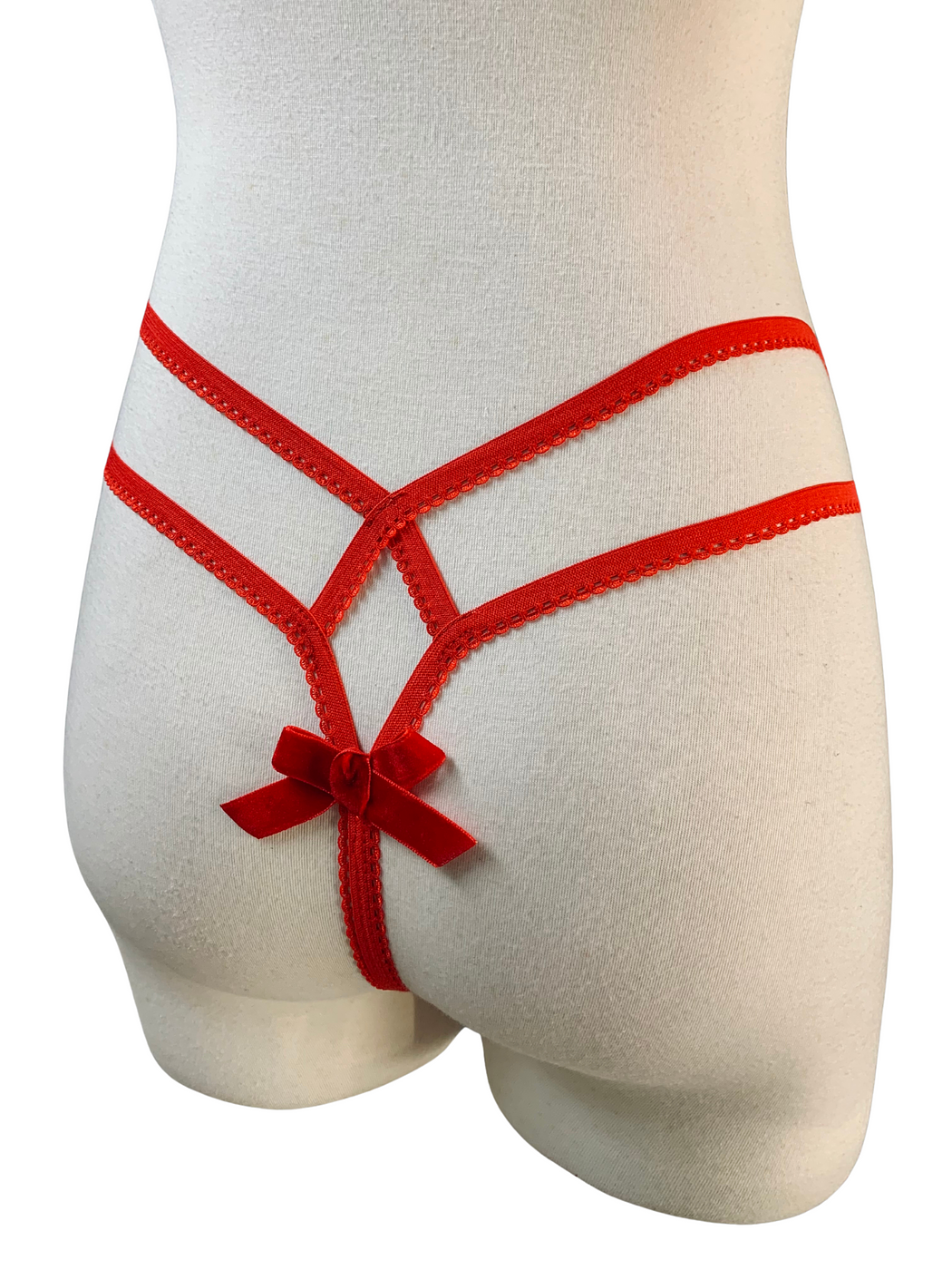 Sexiest Valentine’s Crotchless Rouge Set - Image 4