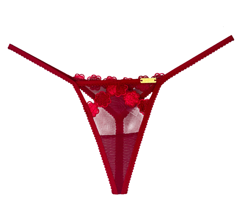 NYE Red for Love Thong