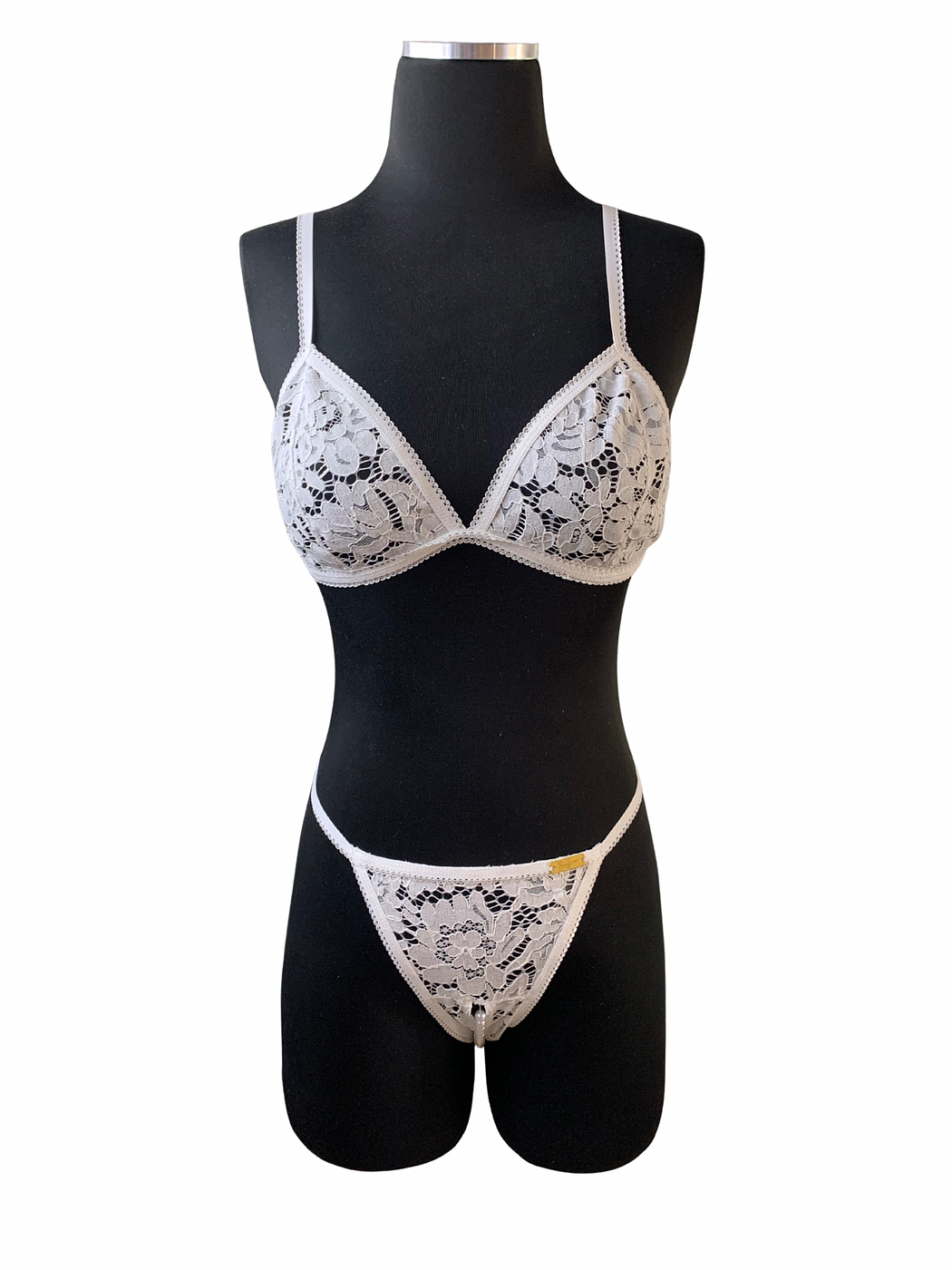 White Mermaid Lingerie Set