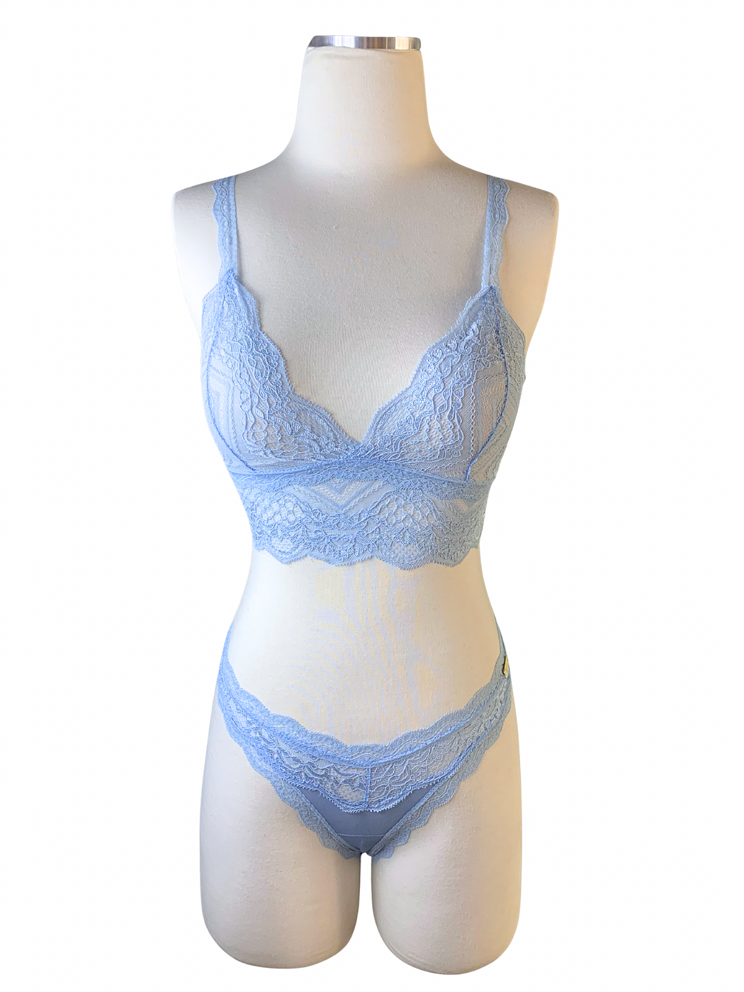 Serenity Blue Lingerie Set