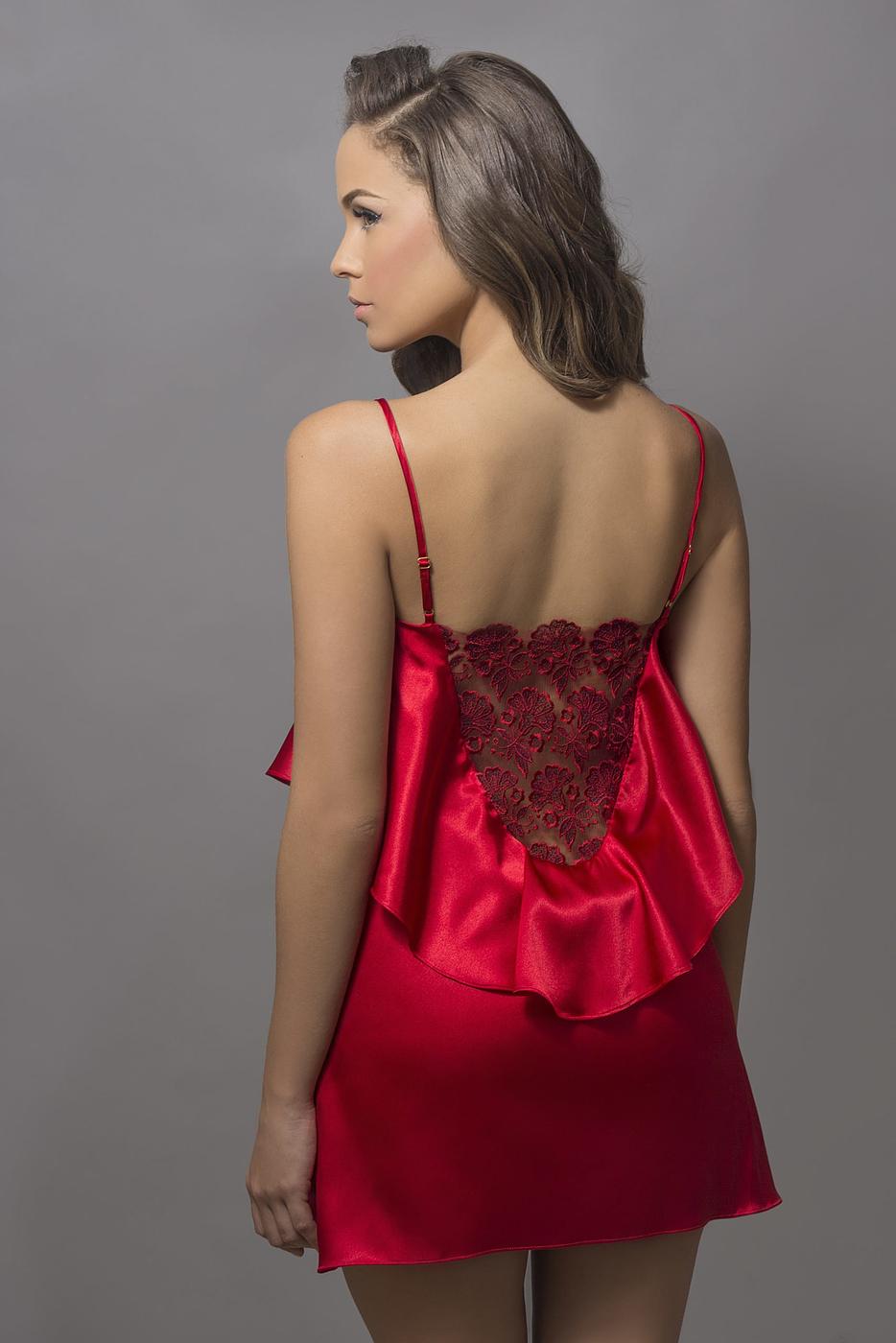 Blood Ruby Lace Slip - Image 2