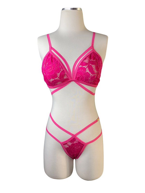 FUCKsia Lingerie Set