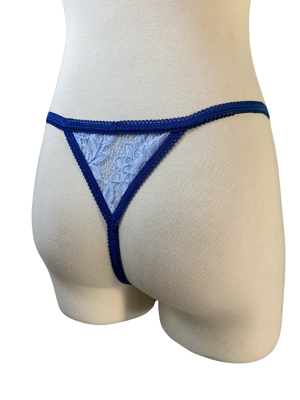 Deep Blue Mermaid Thong - Image 2