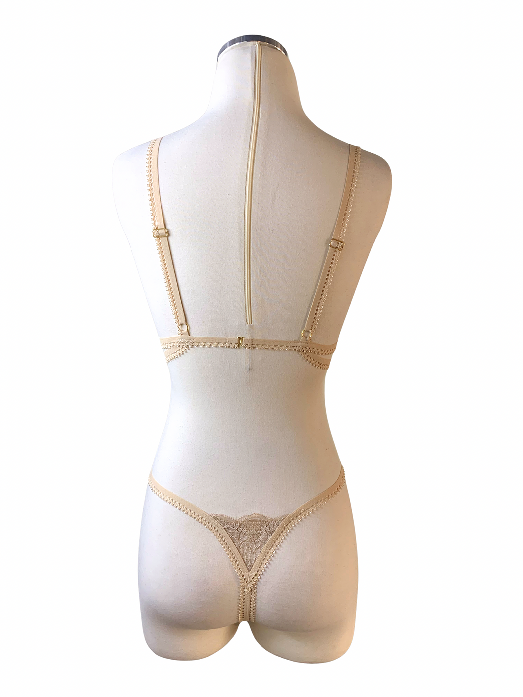 Veronica Nude Lingerie Set - Image 2