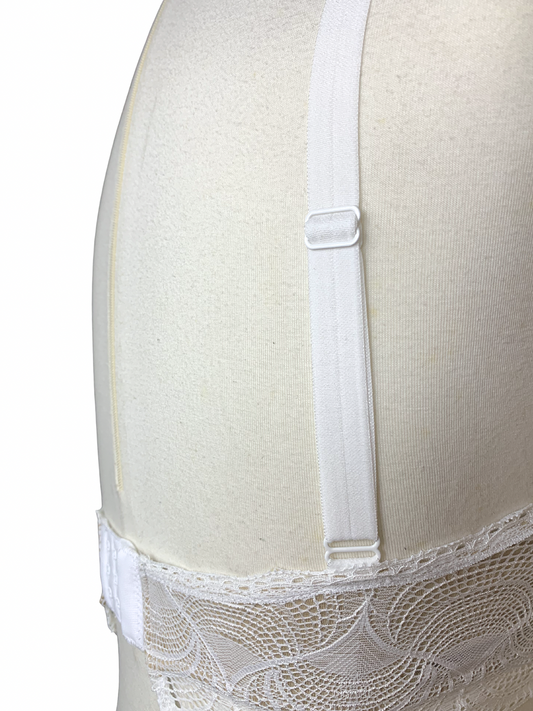 Fancy x Ally Bra de Lactancia de Encaje Blanco - Image 9