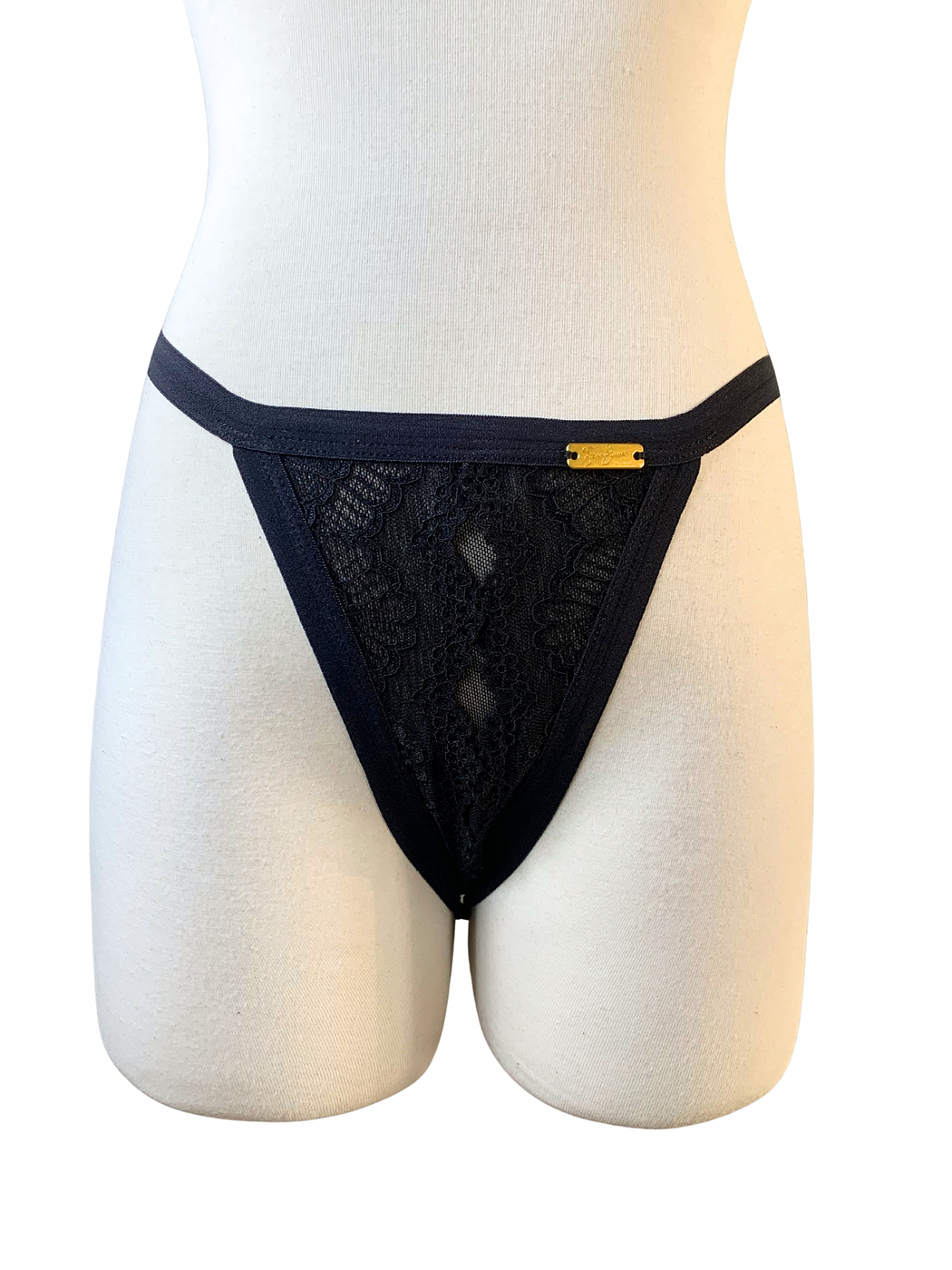 Naked Intention Black Panty - Image 2