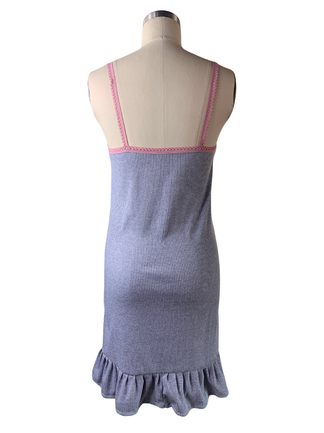 Comfy Cotton Gray Slip - Image 3