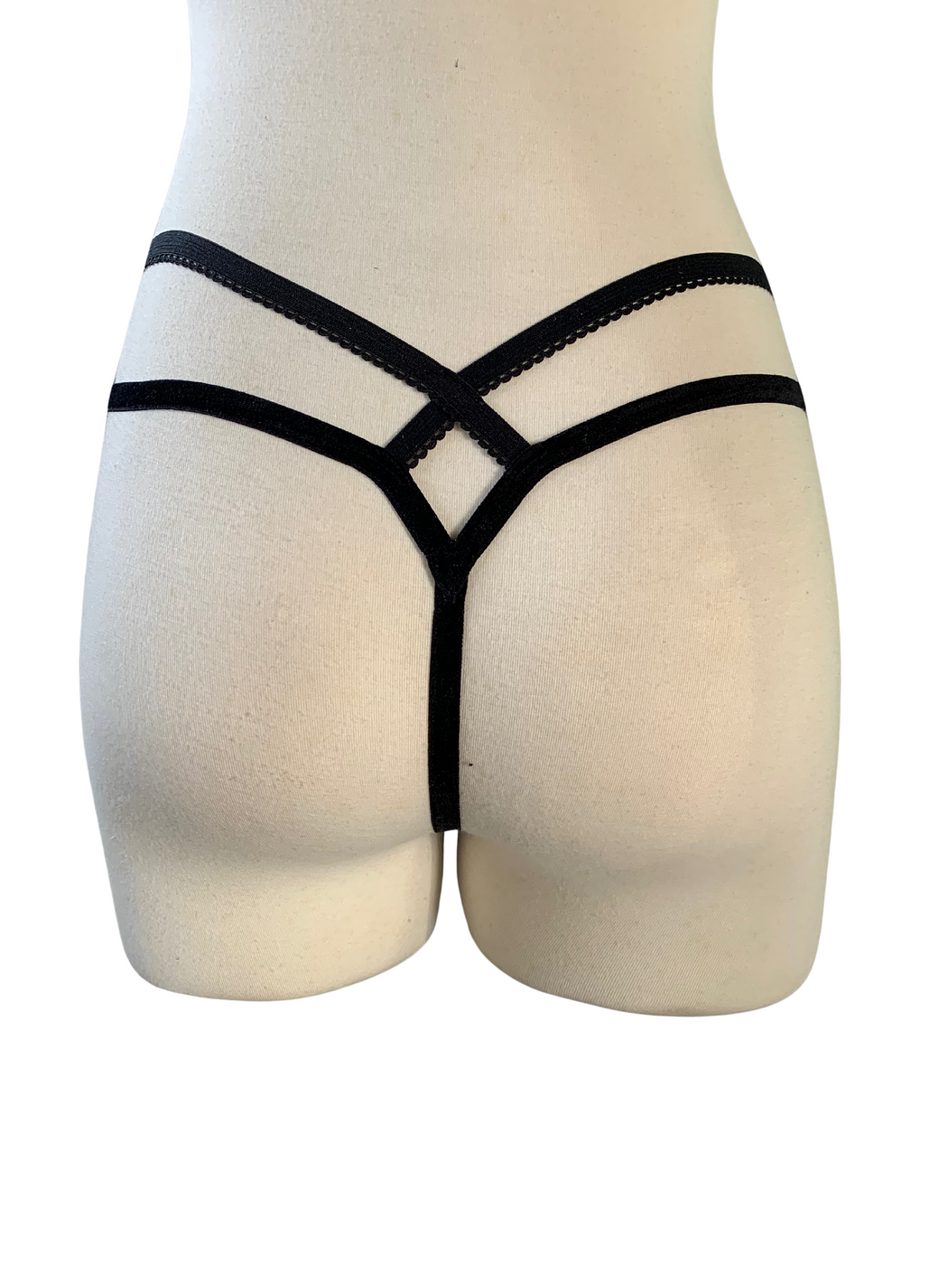 Fancy Sinner Black Signature Thong - Image 2