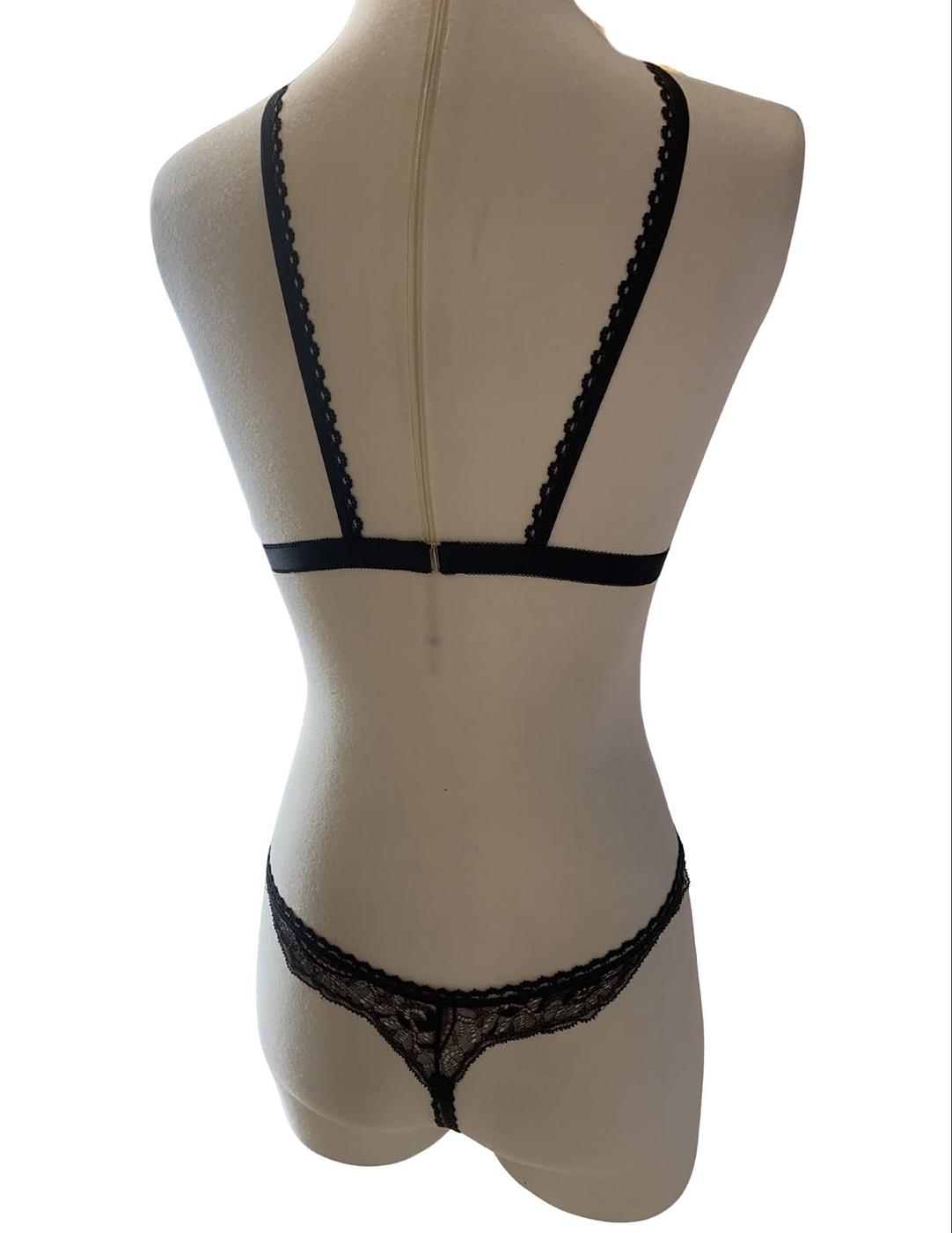 Femme Fatale Halter Lingerie Set - Image 3