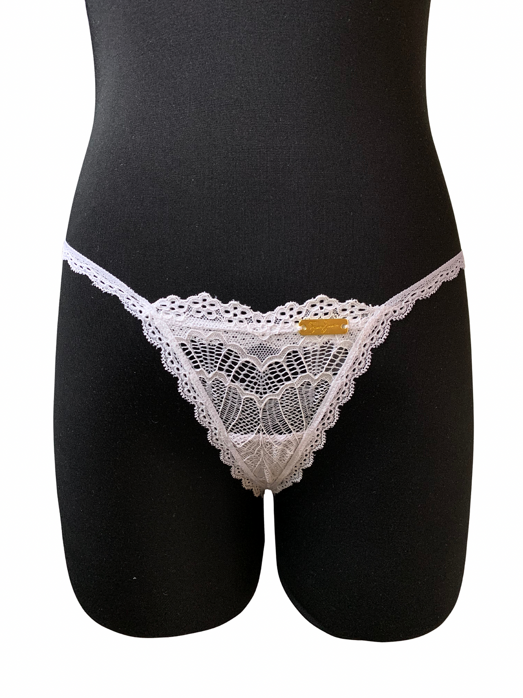 Veronica White Thong