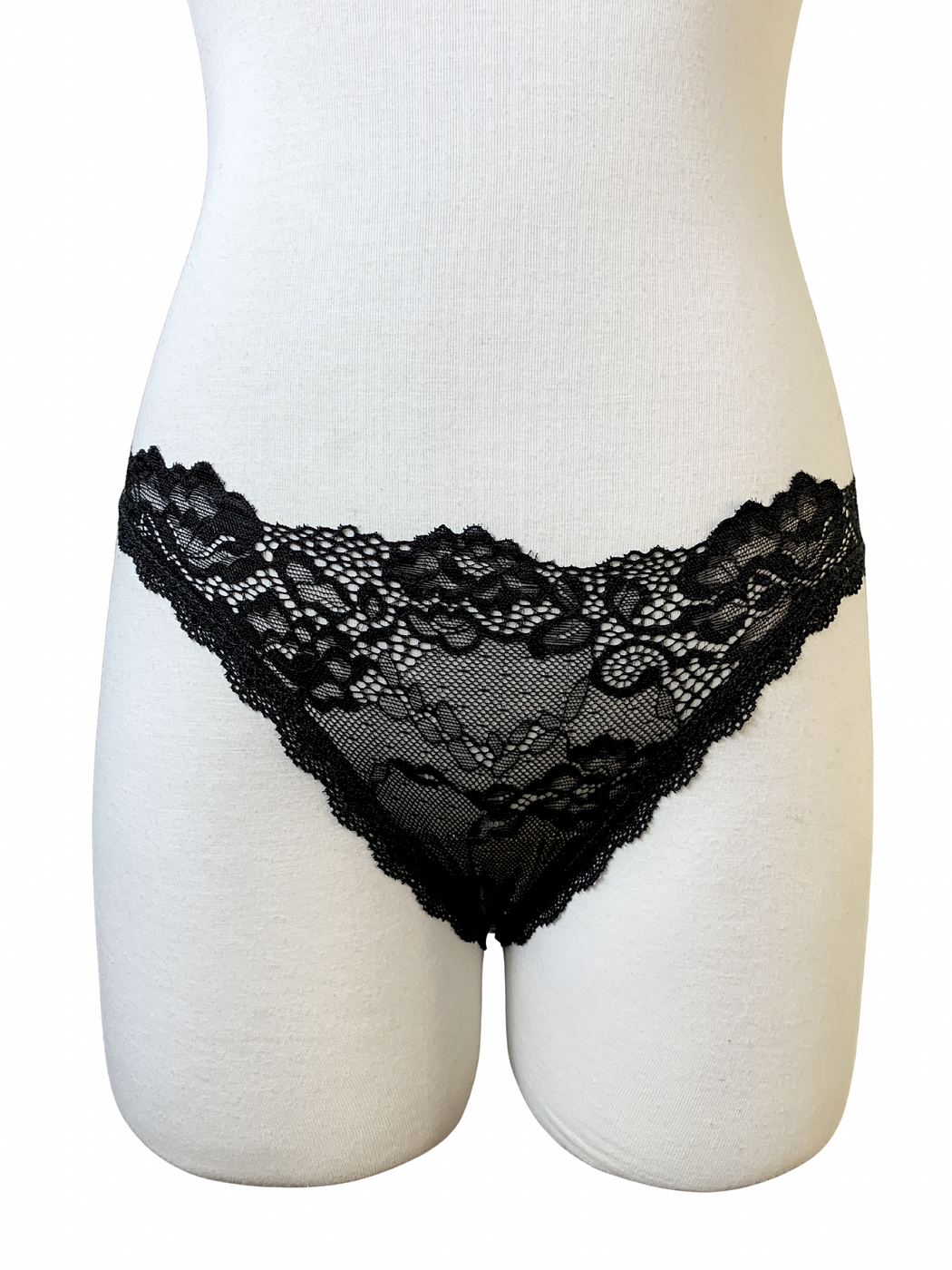 Fancy x Ally Black Lace Panty - Image 2