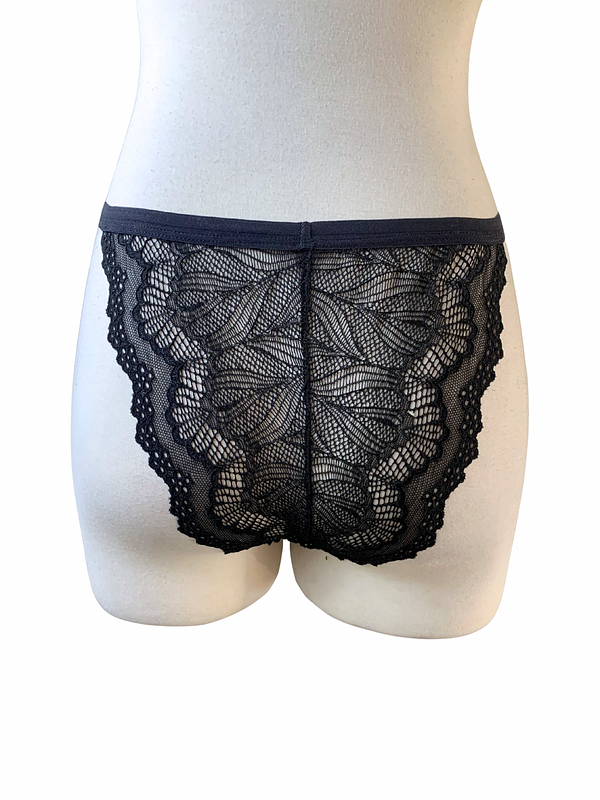 Naked Intention Black Panty