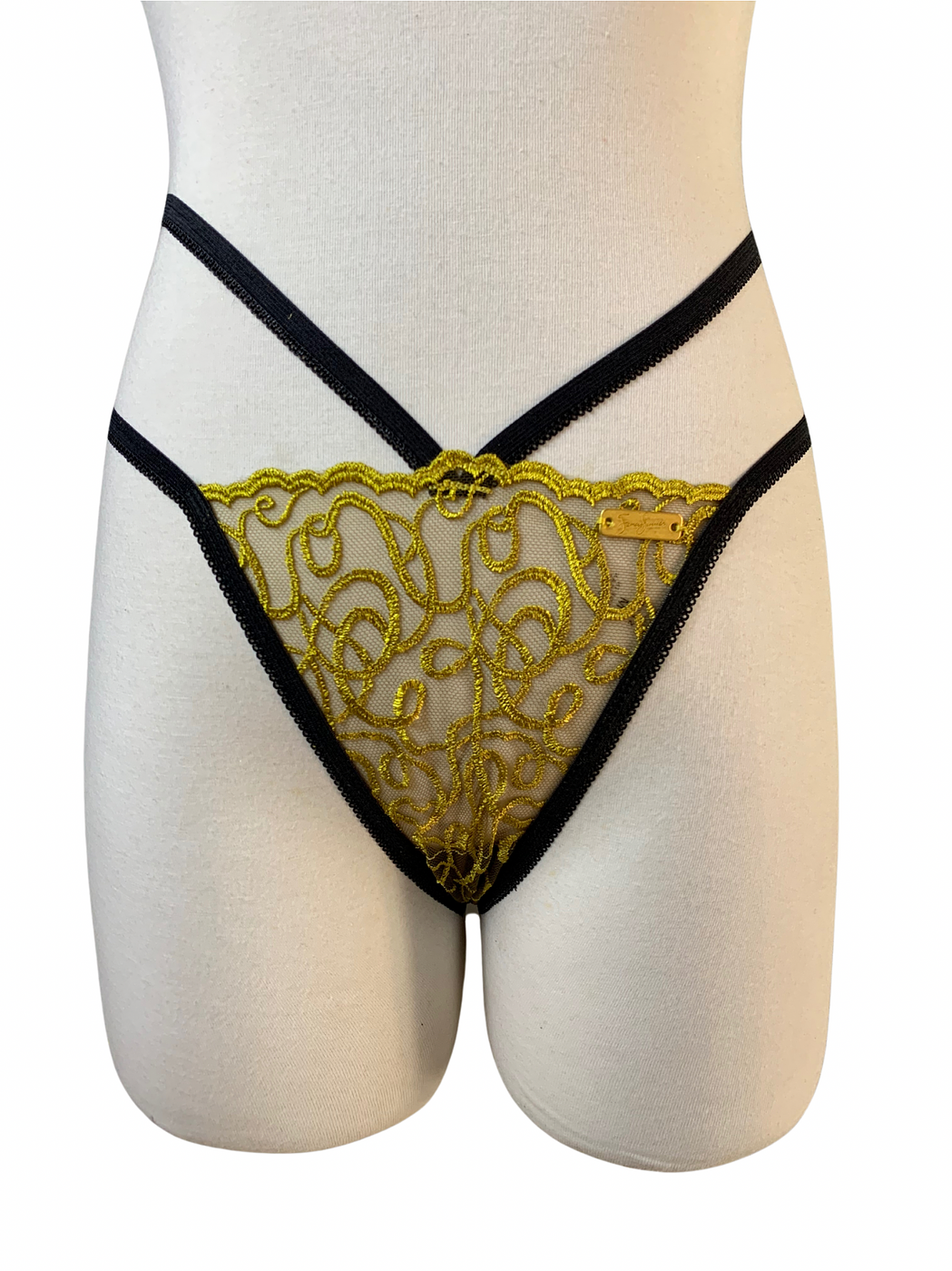 Goldish Slip + Thong - Image 2