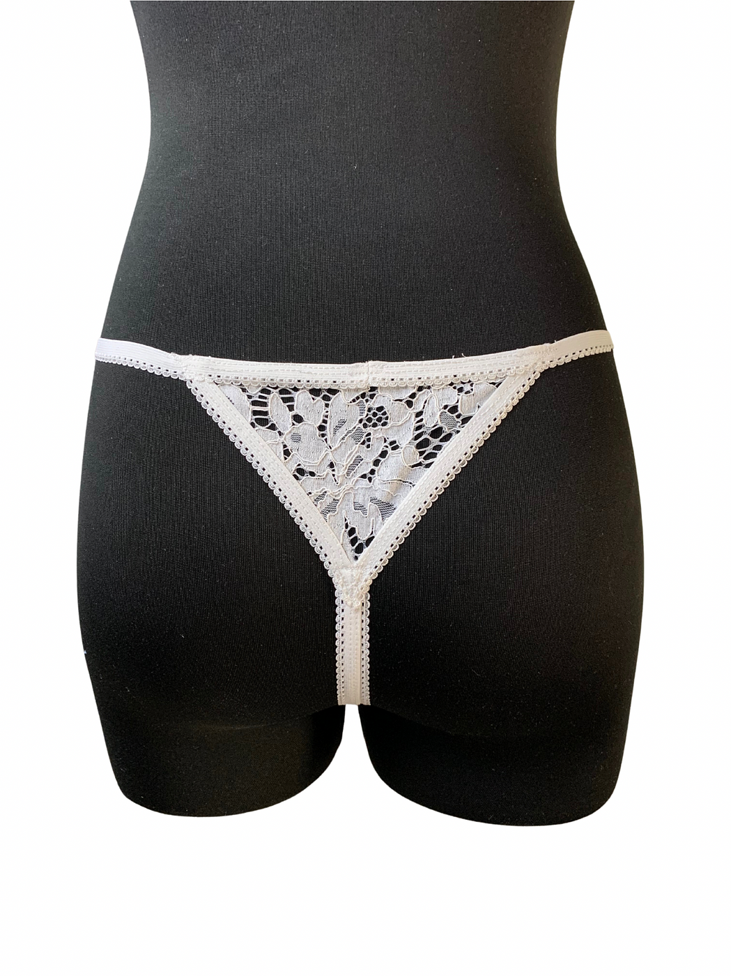 Mermaid Perls White Thong - Image 2