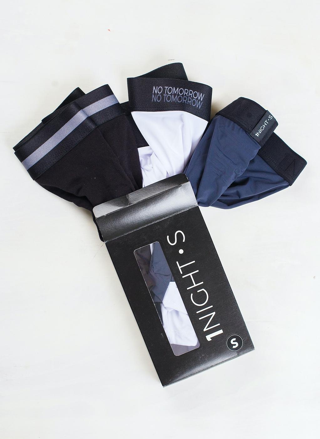 3 Pack Mixed Boxer Briefs