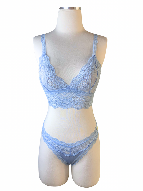 Serenity Blue Lingerie Set