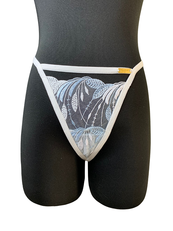 Honey Blue Thong