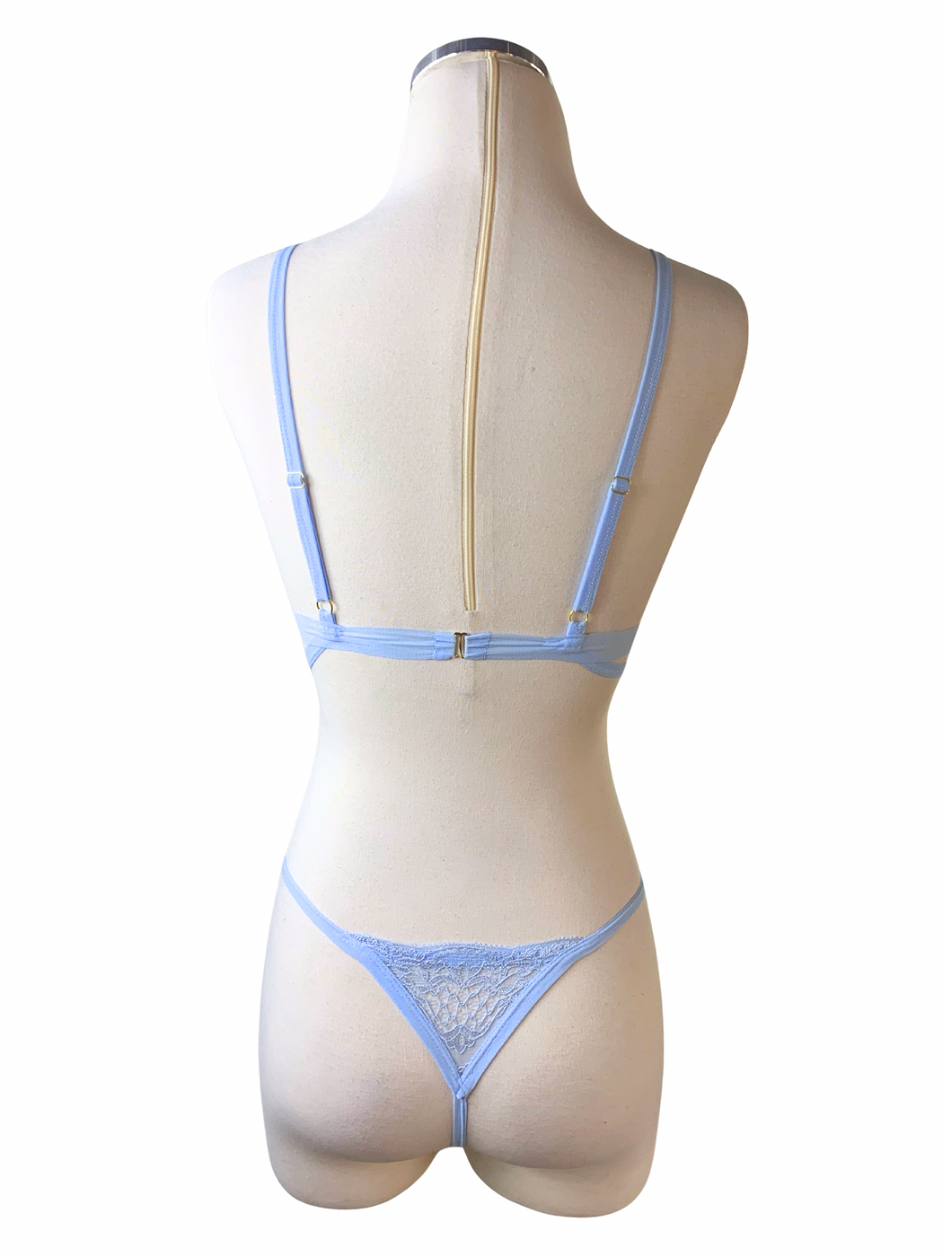 Veronica Blue Lingerie Set - Image 2