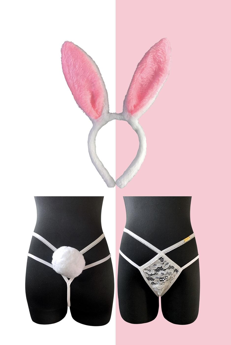 White Bunny Soft Set