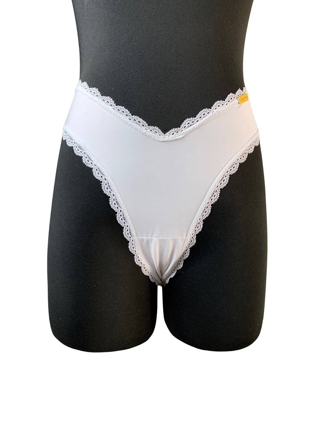 White Cheeky Panty - Image 2