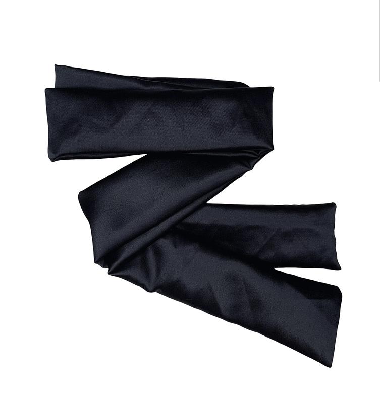 Satin Black Blindfold