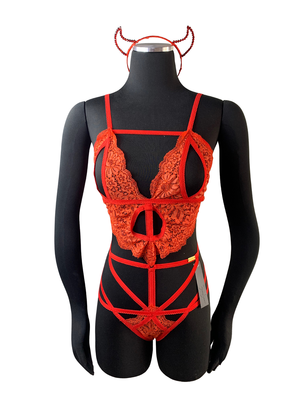 Devil Red Bodysuit