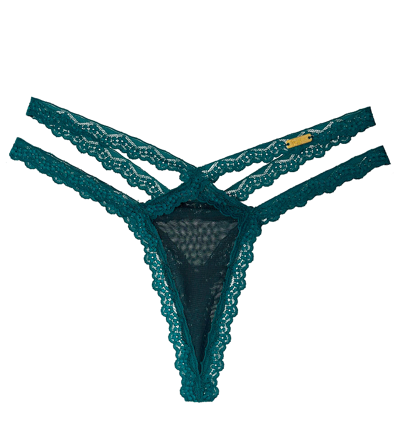 Emerald Green Thong