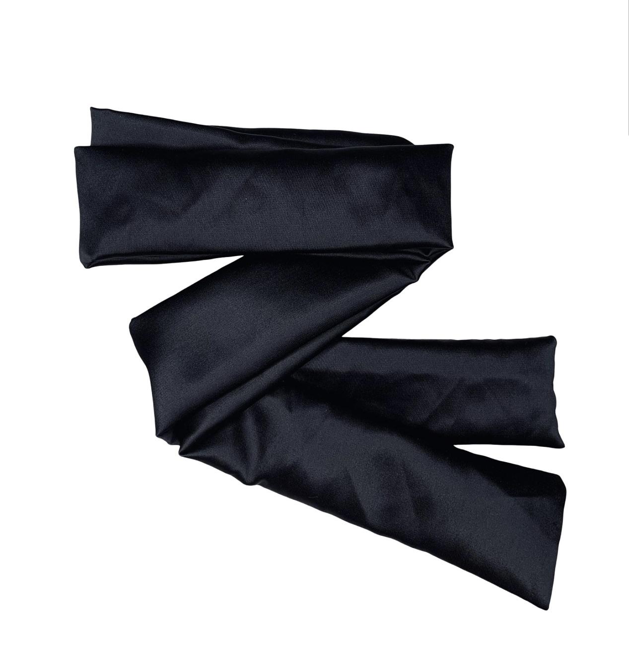 Satin Black Blindfold