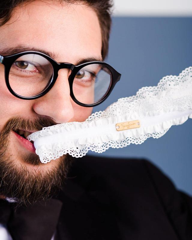 Immaculate Bridal Garter