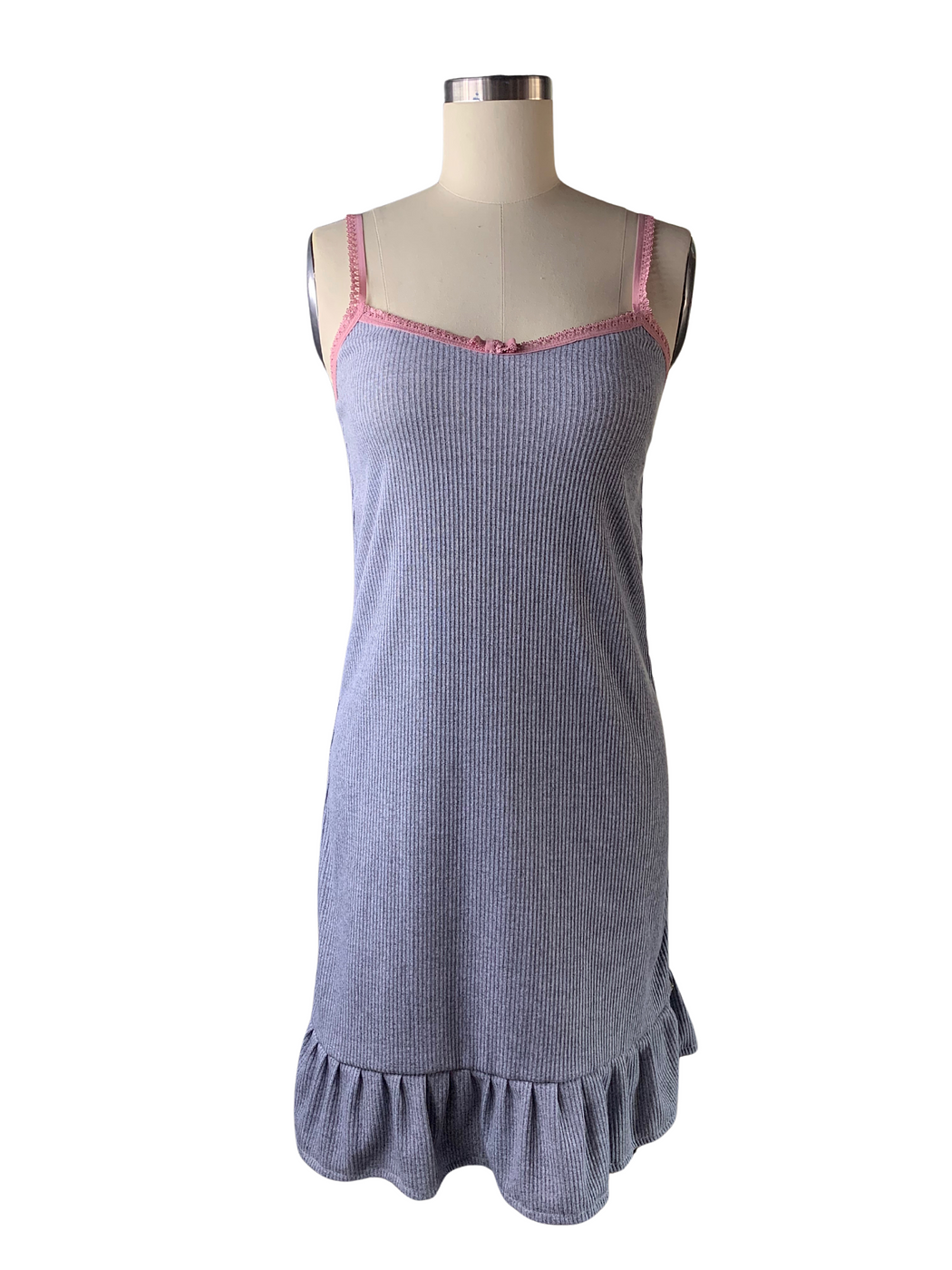 Comfy Cotton Gray Slip