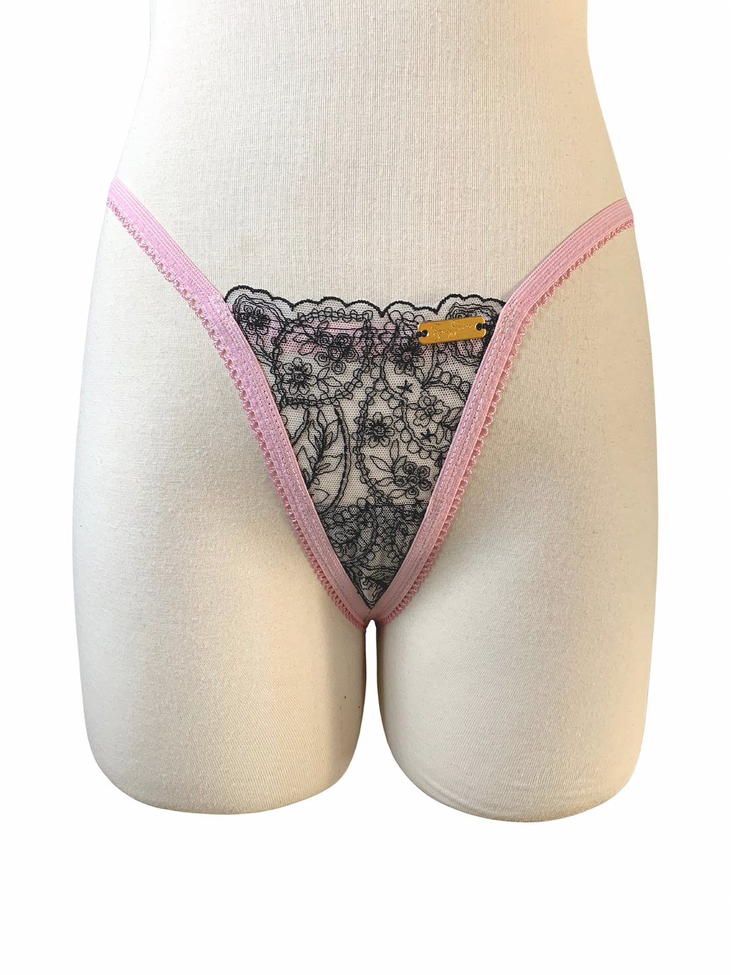 Veronica Color Block Thong