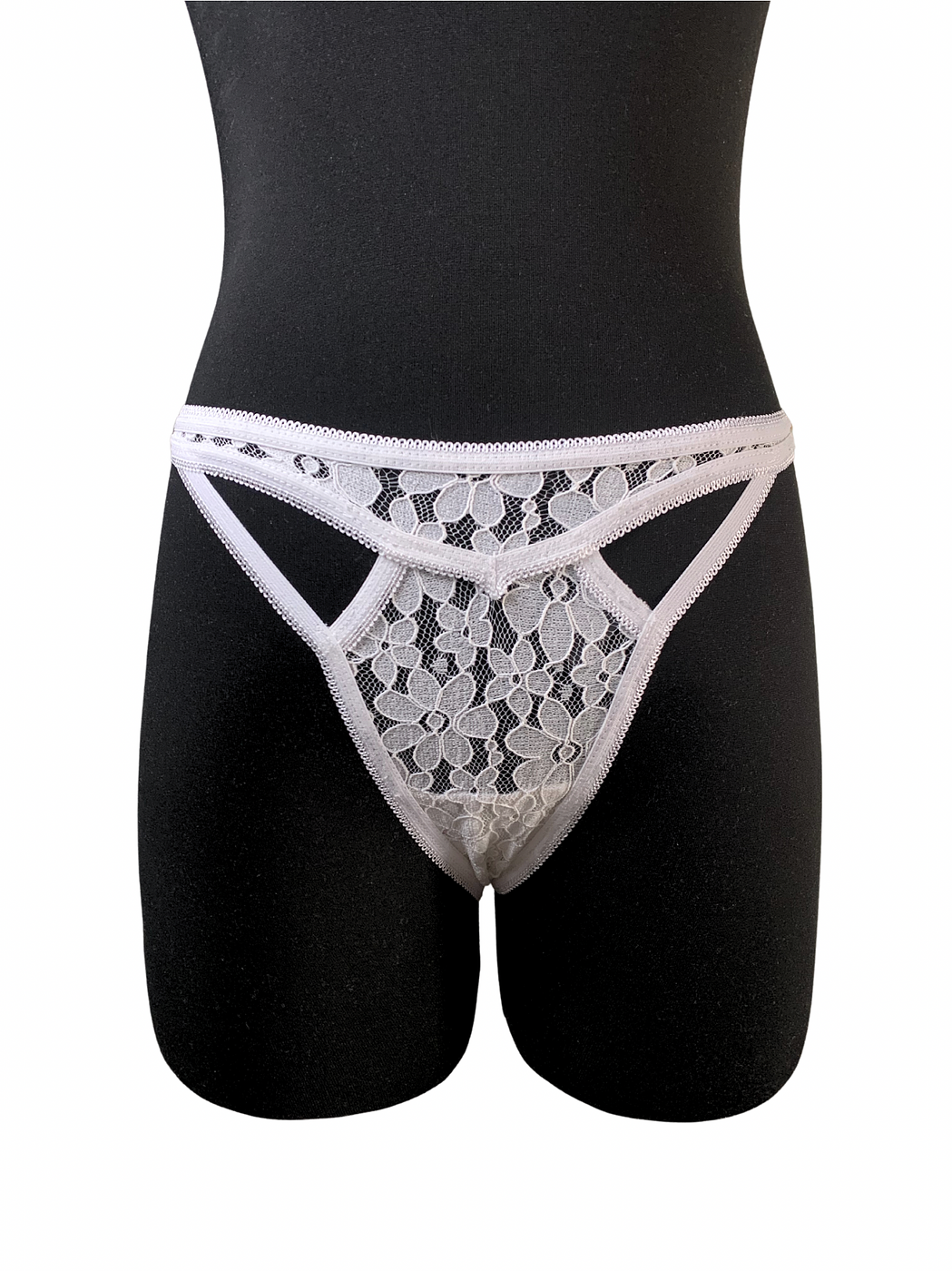 Peaceful White Thong