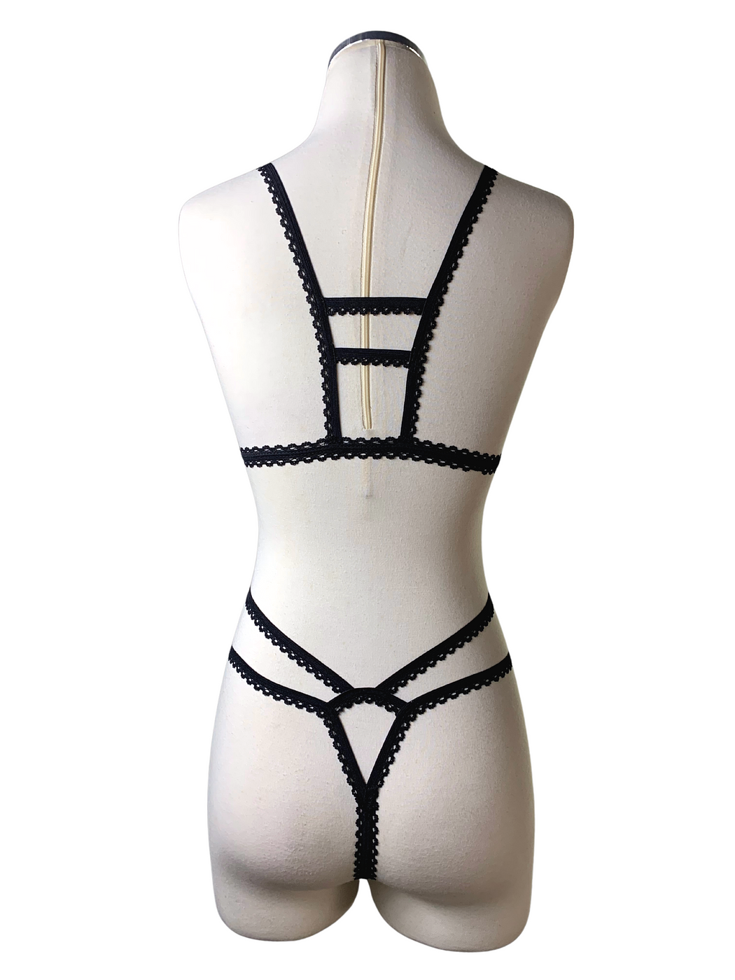 Black Maze Lingerie Set - Image 2