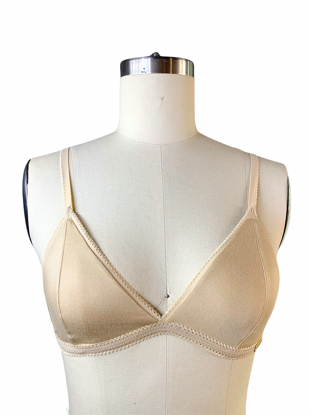 Bralette de Algodón Básico Nude