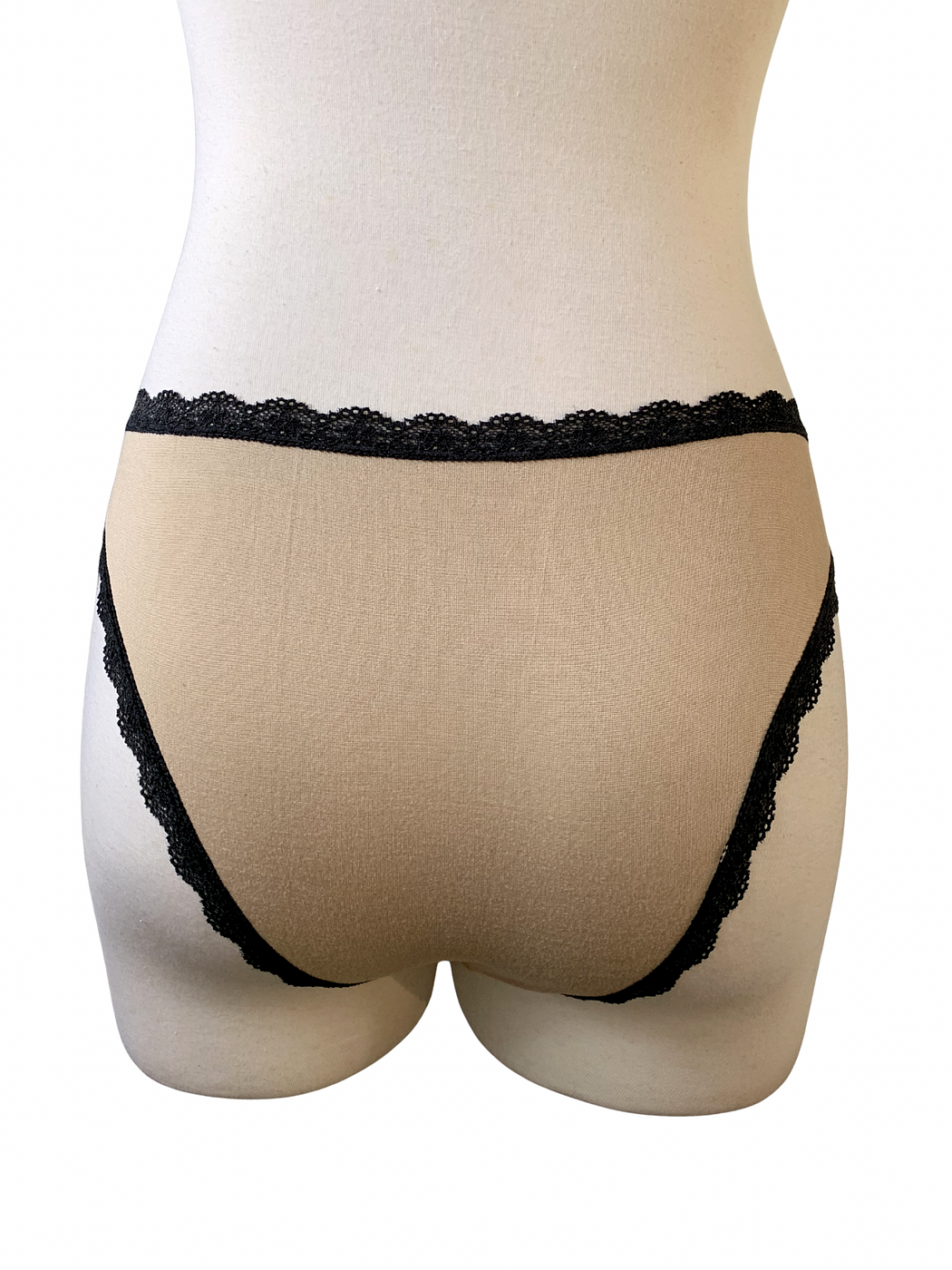 Fancy x Ally Panty Nude con Negro 