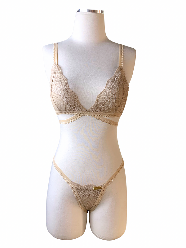 Veronica Nude Lingerie Set