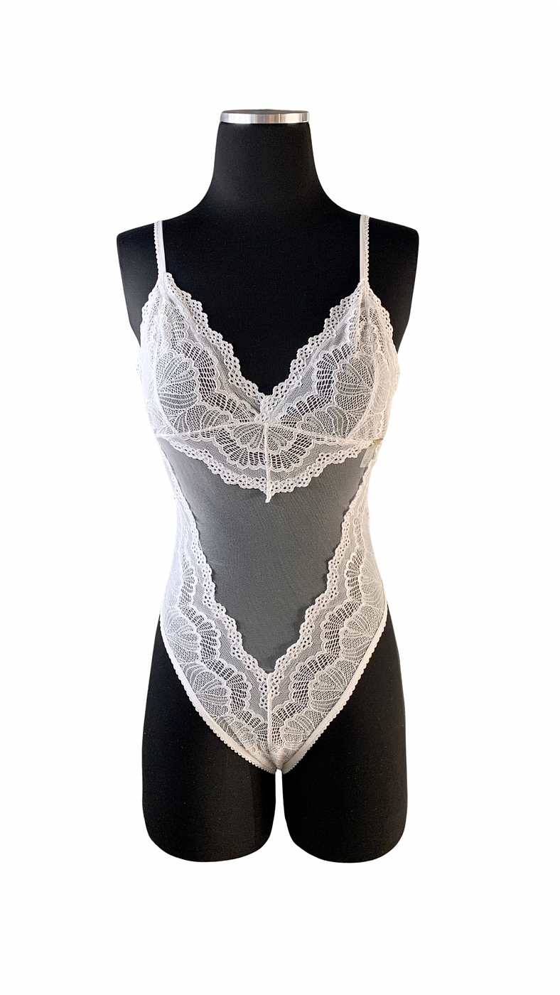 White Tree Uncovered Bodysuit - Image 2