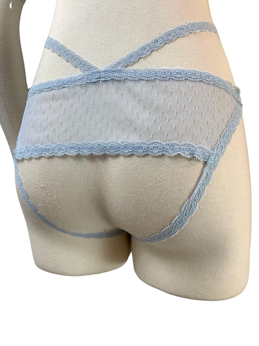 Fetish Blue Crotchless Panty - Image 2