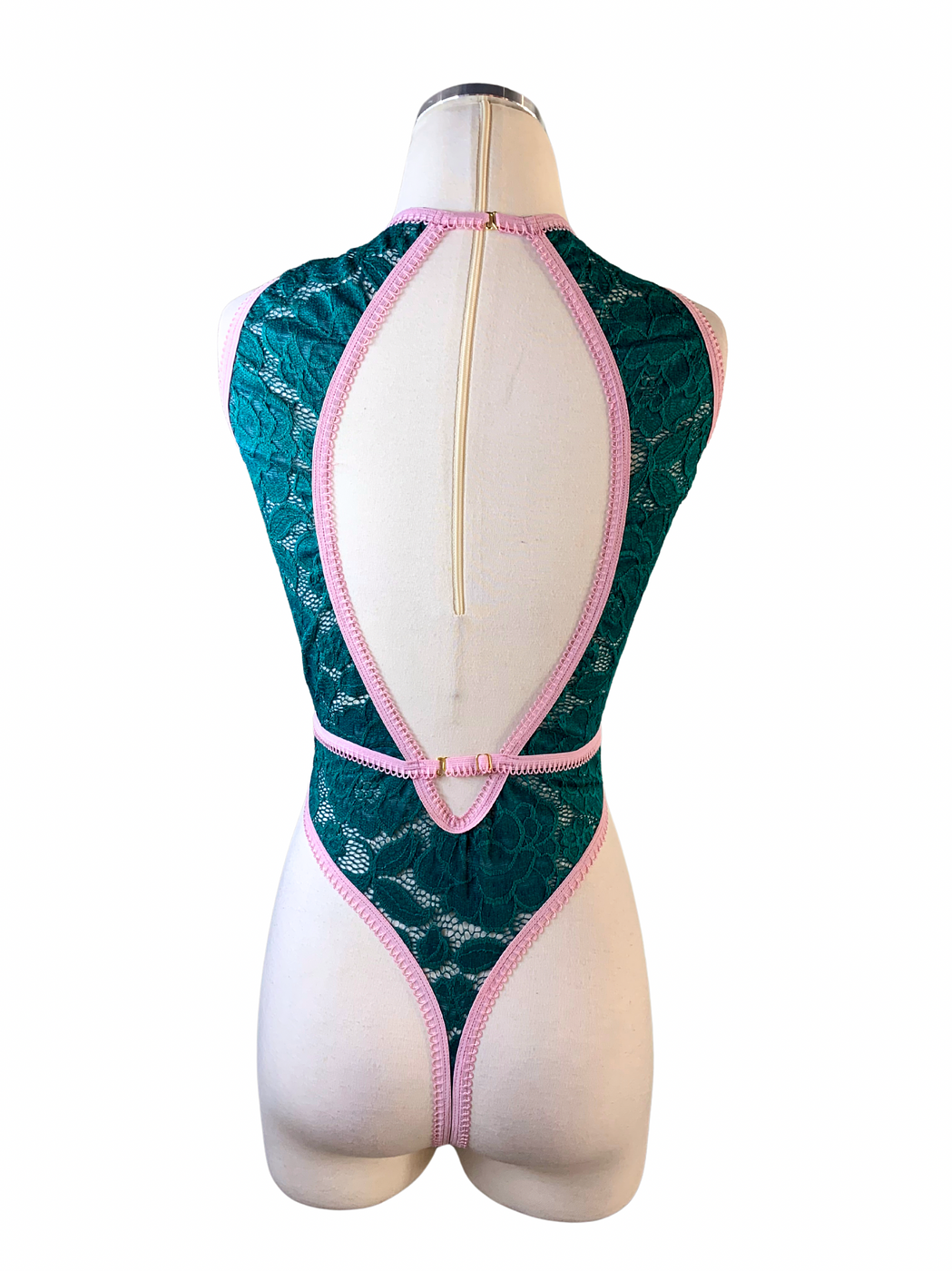 Color Block Deep Bodysuit - Image 2